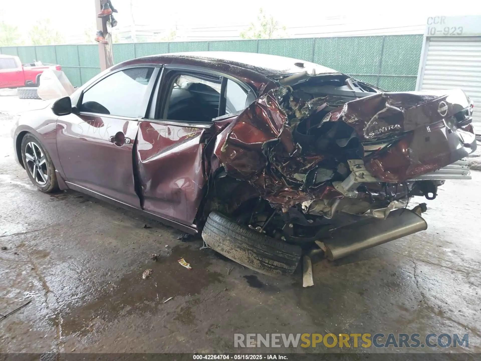 3 fotografías del automóvil dañado 3N1AB8CV6RY324029 NISSAN SENTRA 2024