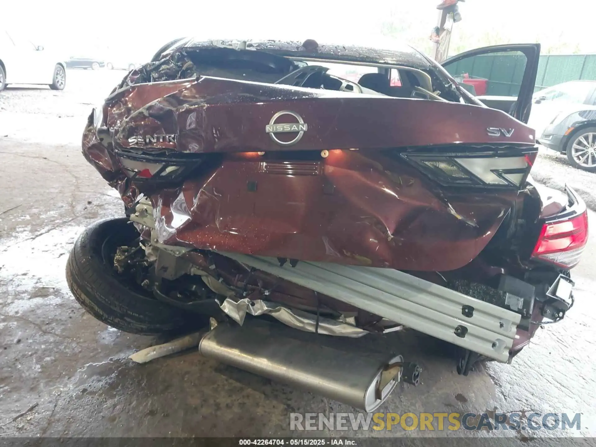 6 fotografías del automóvil dañado 3N1AB8CV6RY324029 NISSAN SENTRA 2024