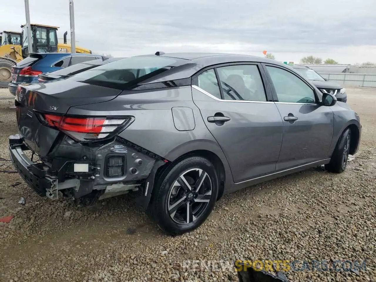 3 fotografías del automóvil dañado 3N1AB8CV6RY340554 NISSAN SENTRA 2024
