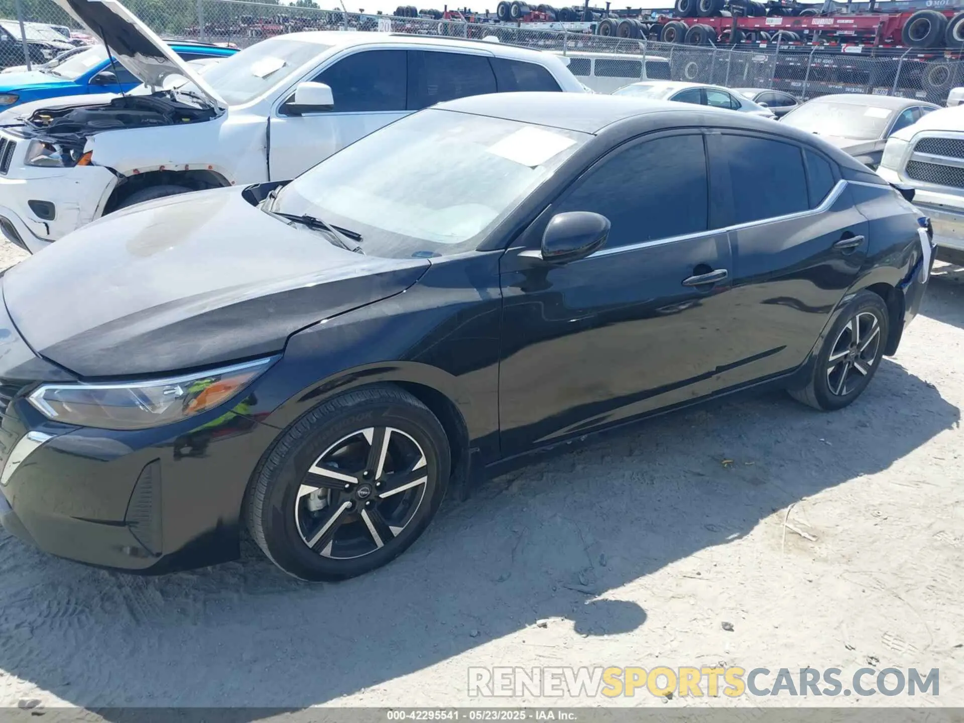 2 fotografías del automóvil dañado 3N1AB8CV6RY344894 NISSAN SENTRA 2024