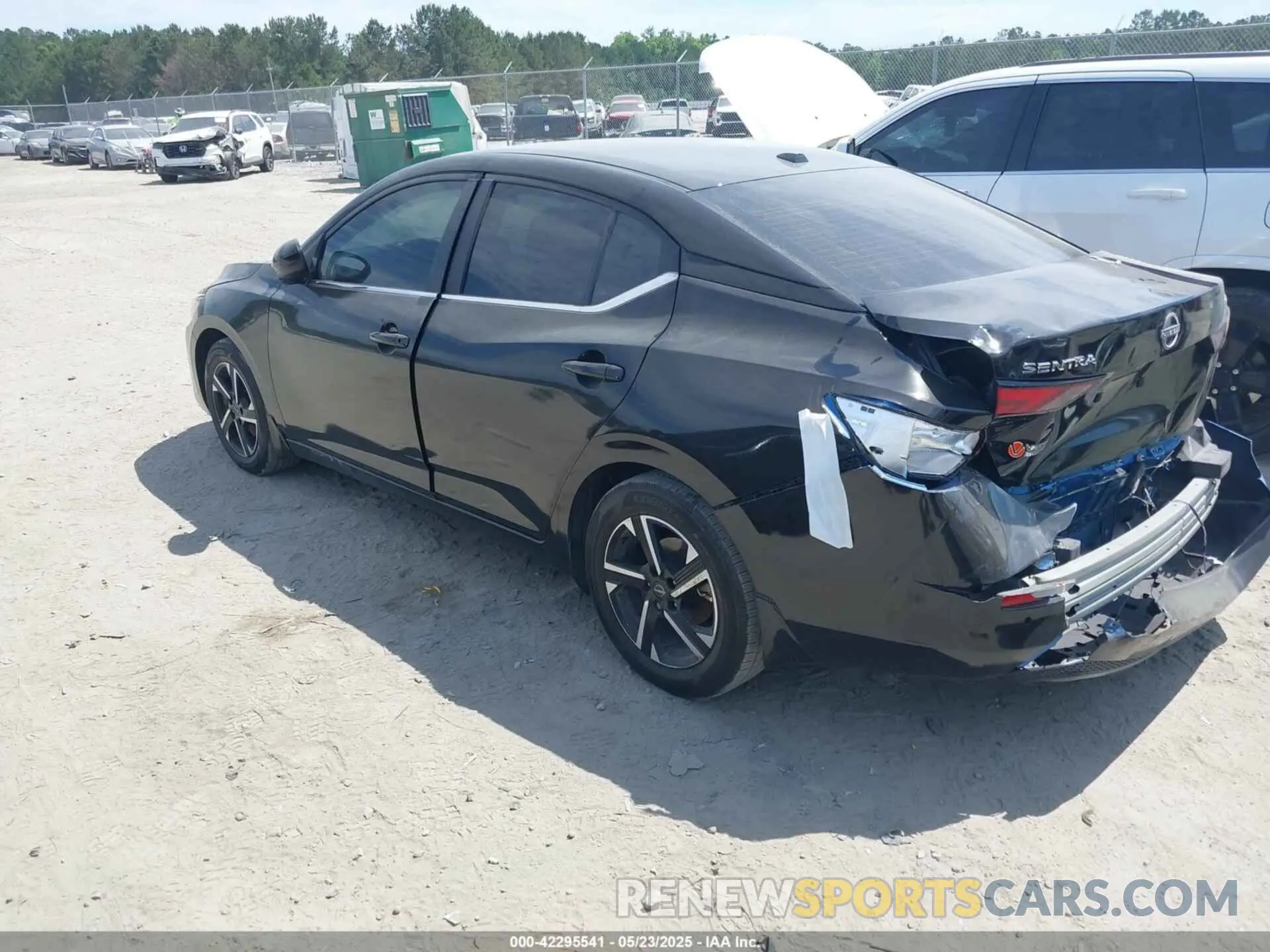 3 fotografías del automóvil dañado 3N1AB8CV6RY344894 NISSAN SENTRA 2024