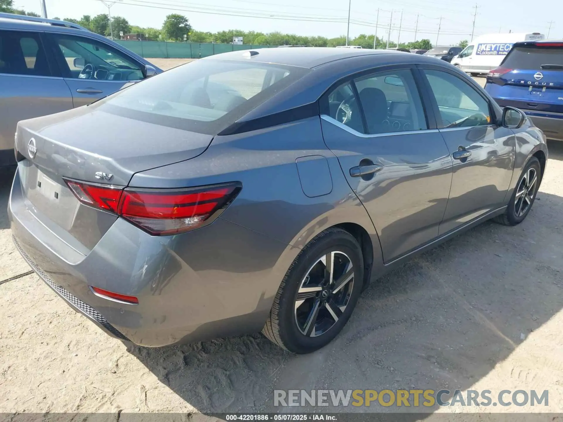 4 fotografías del automóvil dañado 3N1AB8CV6RY348881 NISSAN SENTRA 2024