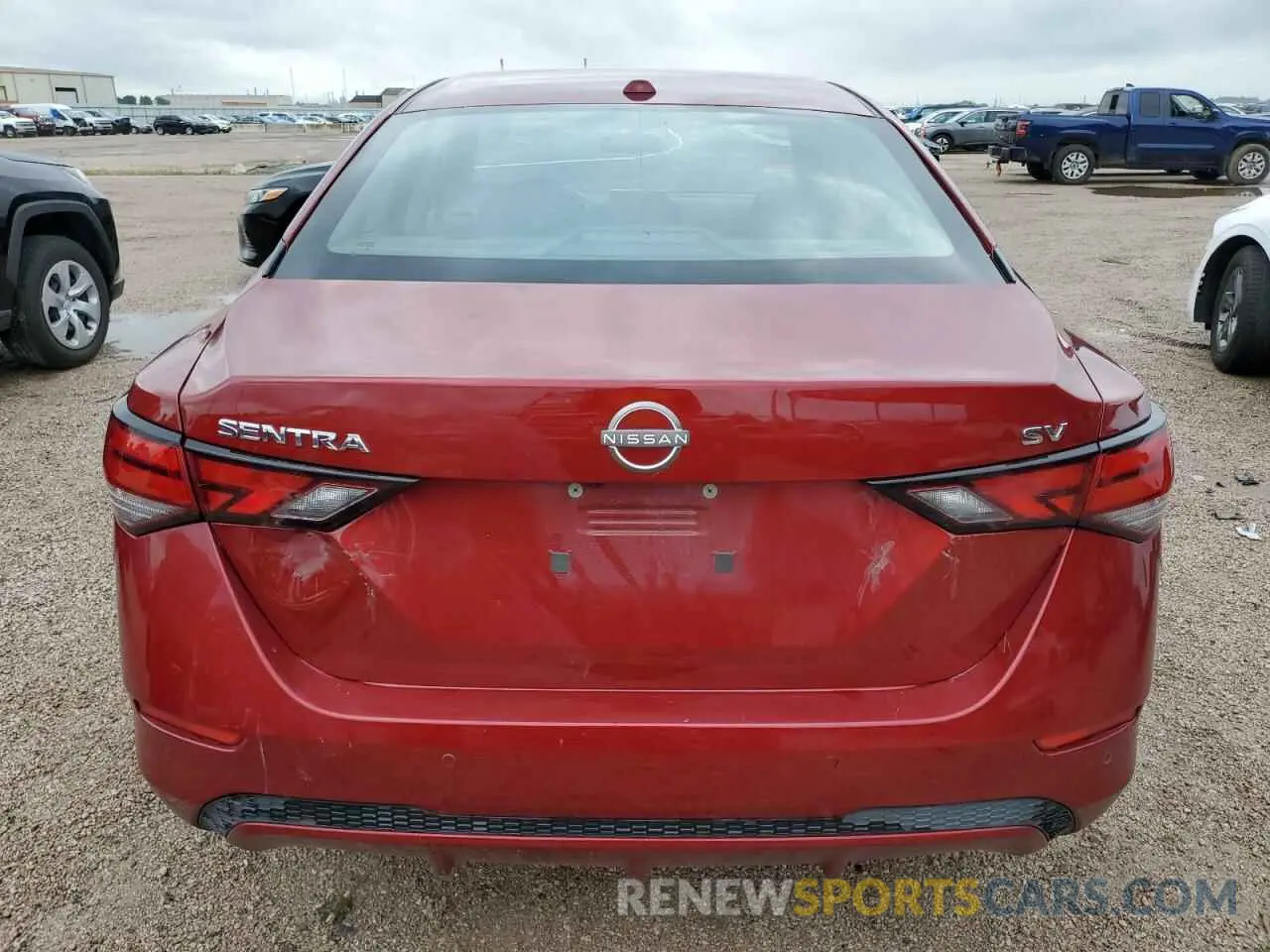 6 fotografías del automóvil dañado 3N1AB8CV6RY350310 NISSAN SENTRA 2024
