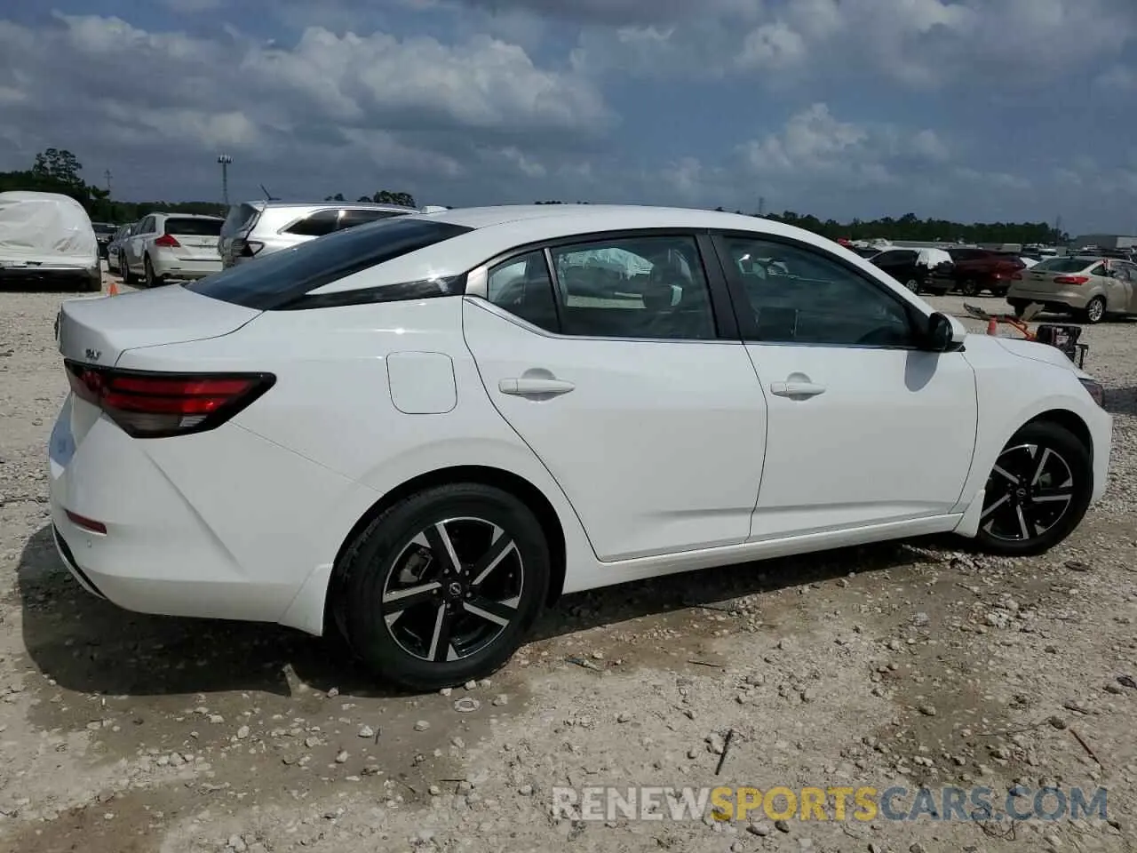 3 fotografías del automóvil dañado 3N1AB8CV6RY362263 NISSAN SENTRA 2024