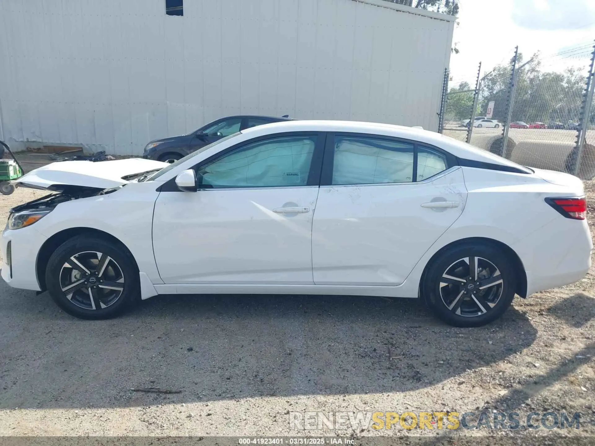 14 fotografías del automóvil dañado 3N1AB8CV6RY362862 NISSAN SENTRA 2024