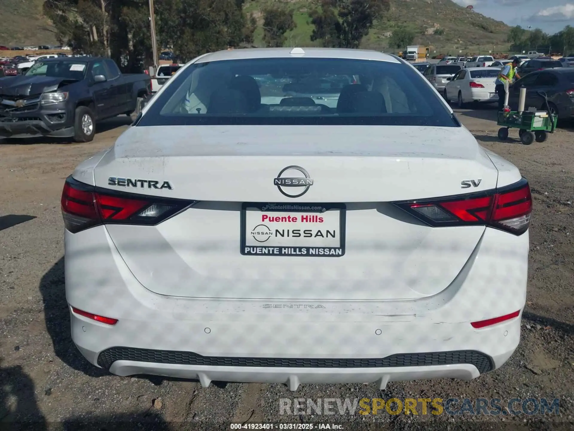 16 fotografías del automóvil dañado 3N1AB8CV6RY362862 NISSAN SENTRA 2024
