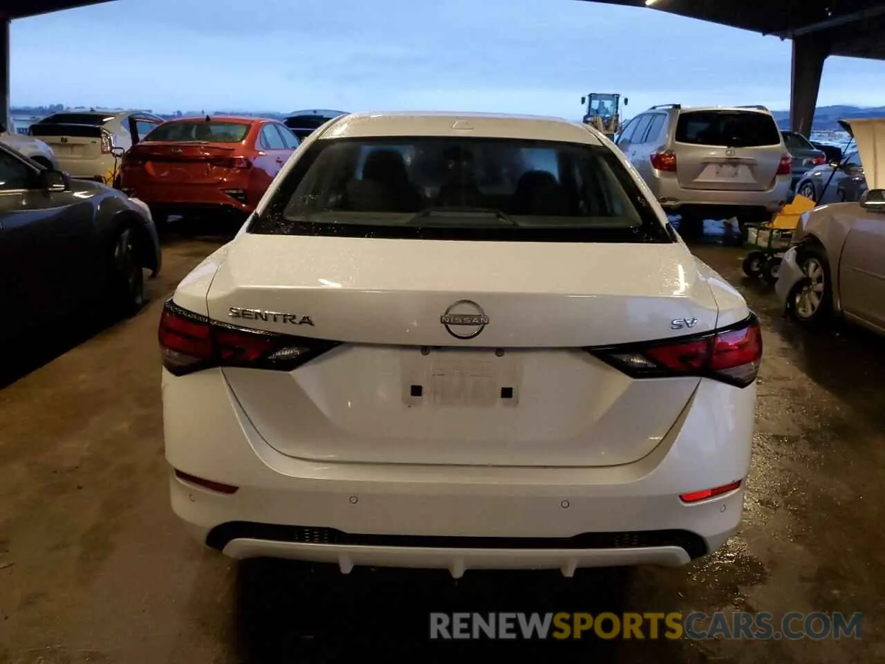 6 fotografías del automóvil dañado 3N1AB8CV6RY365745 NISSAN SENTRA 2024
