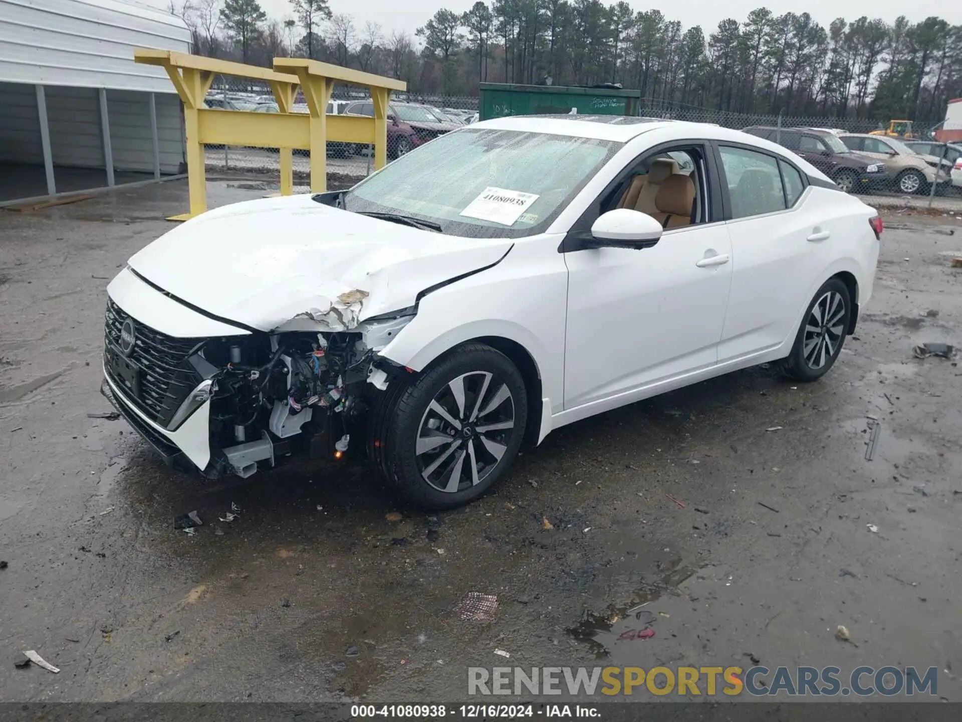 2 fotografías del automóvil dañado 3N1AB8CV6RY372016 NISSAN SENTRA 2024