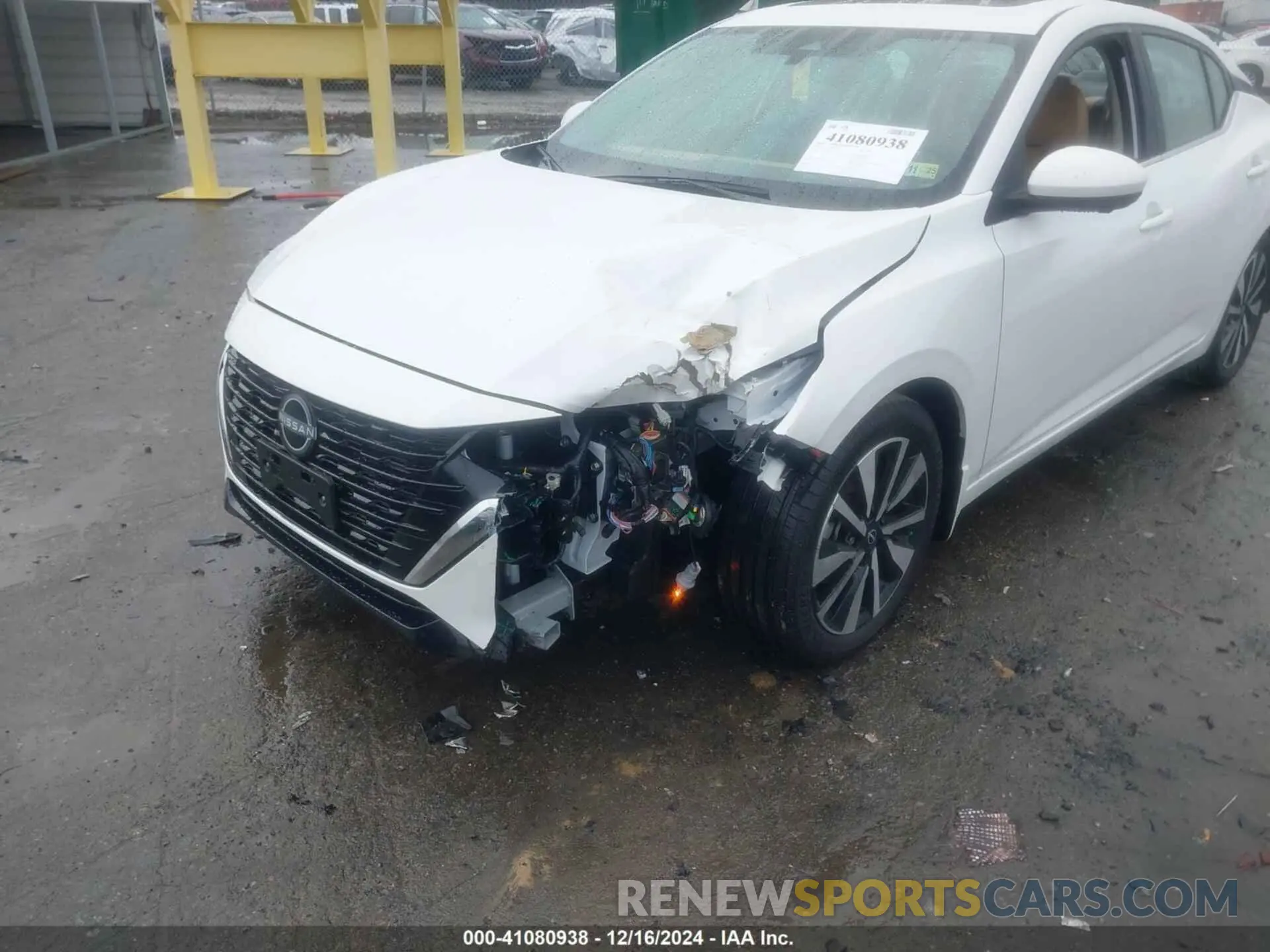 6 fotografías del automóvil dañado 3N1AB8CV6RY372016 NISSAN SENTRA 2024