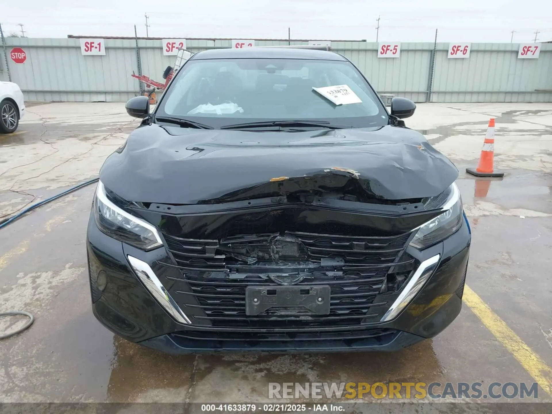 12 fotografías del automóvil dañado 3N1AB8CV6RY376258 NISSAN SENTRA 2024
