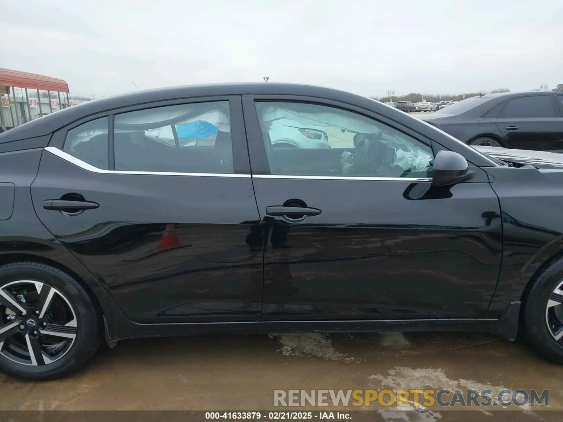13 fotografías del automóvil dañado 3N1AB8CV6RY376258 NISSAN SENTRA 2024