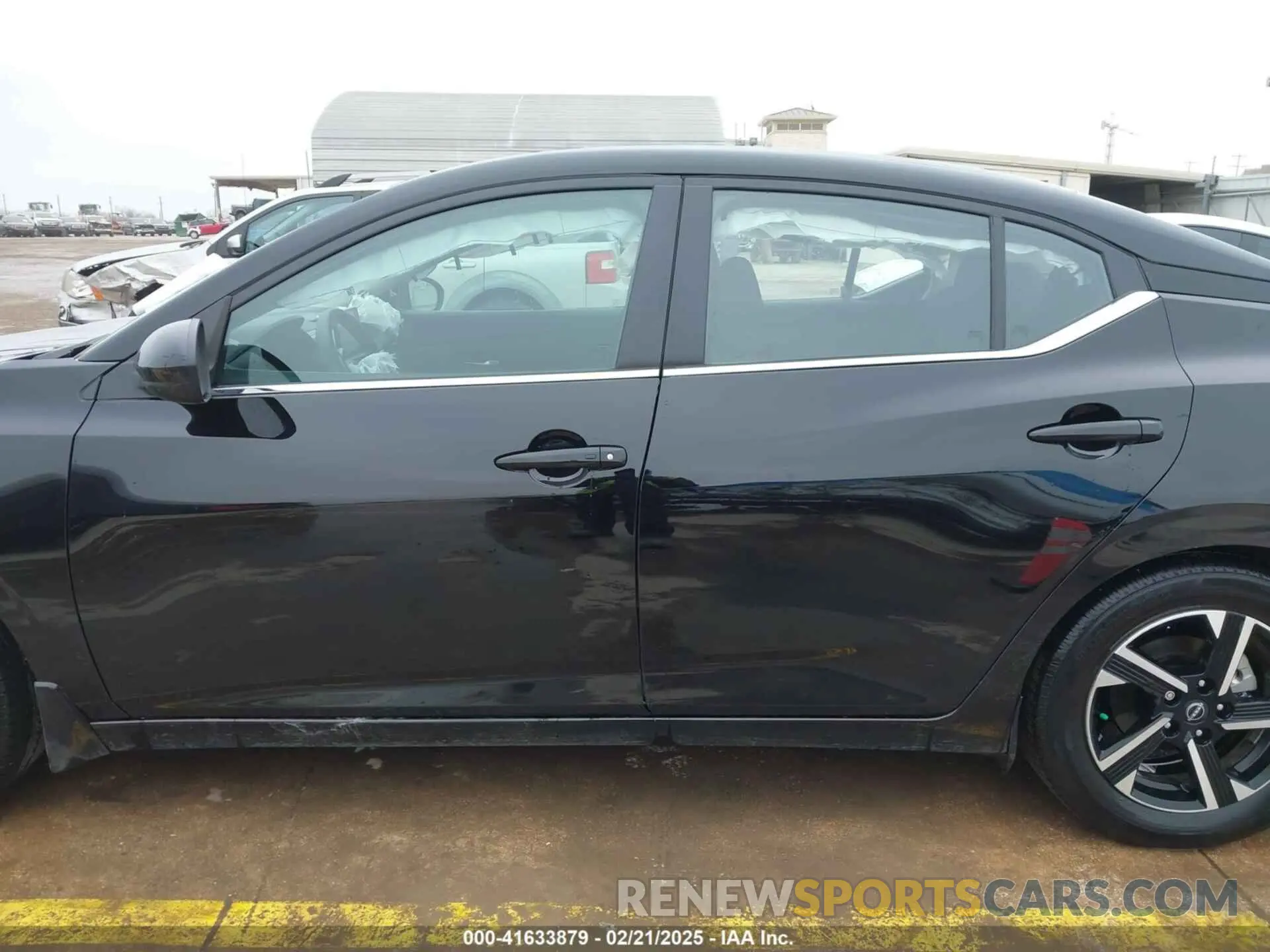 14 fotografías del automóvil dañado 3N1AB8CV6RY376258 NISSAN SENTRA 2024