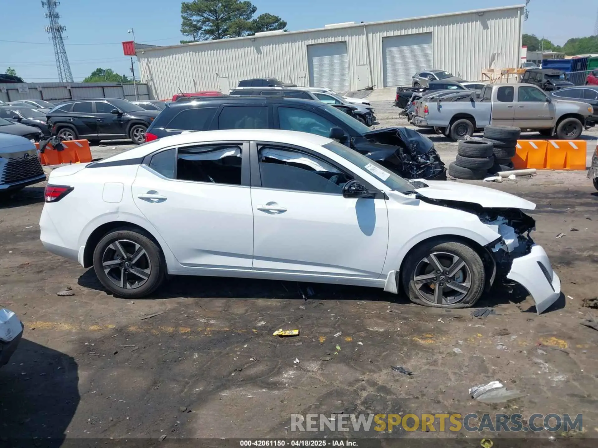 12 fotografías del automóvil dañado 3N1AB8CV6RY384182 NISSAN SENTRA 2024