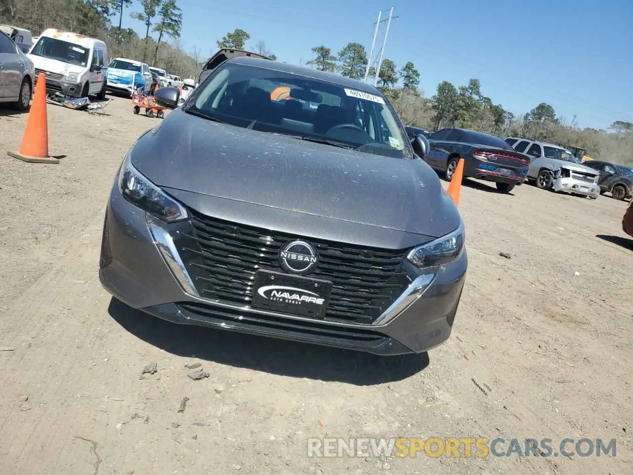 5 fotografías del automóvil dañado 3N1AB8CV6RY390130 NISSAN SENTRA 2024