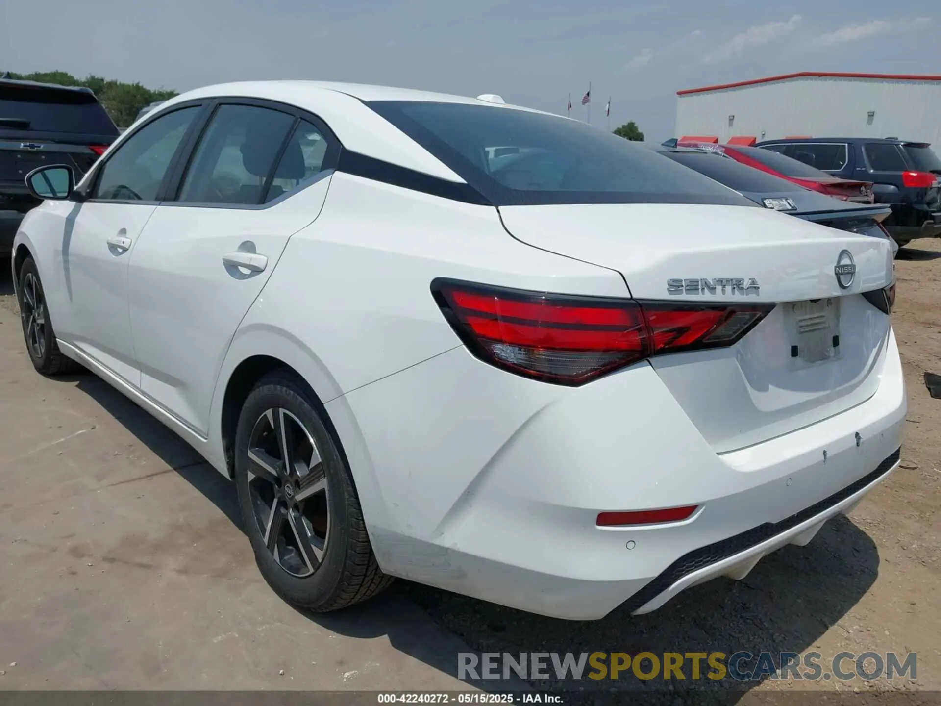 3 fotografías del automóvil dañado 3N1AB8CV7RY219189 NISSAN SENTRA 2024