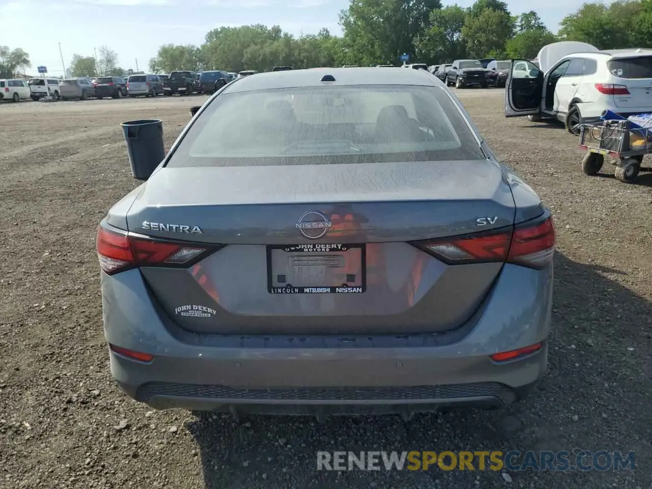 6 fotografías del automóvil dañado 3N1AB8CV7RY223419 NISSAN SENTRA 2024