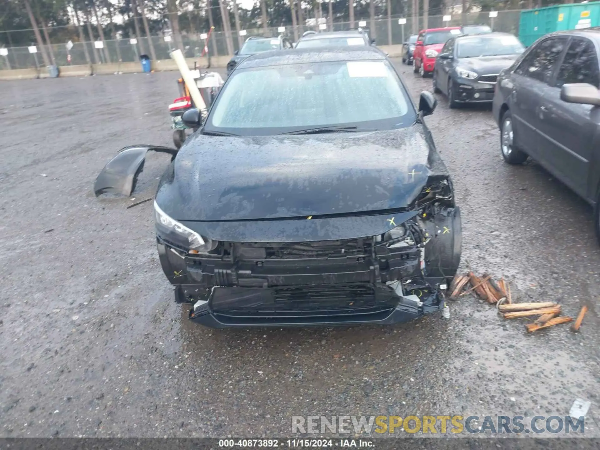 13 fotografías del automóvil dañado 3N1AB8CV7RY230841 NISSAN SENTRA 2024