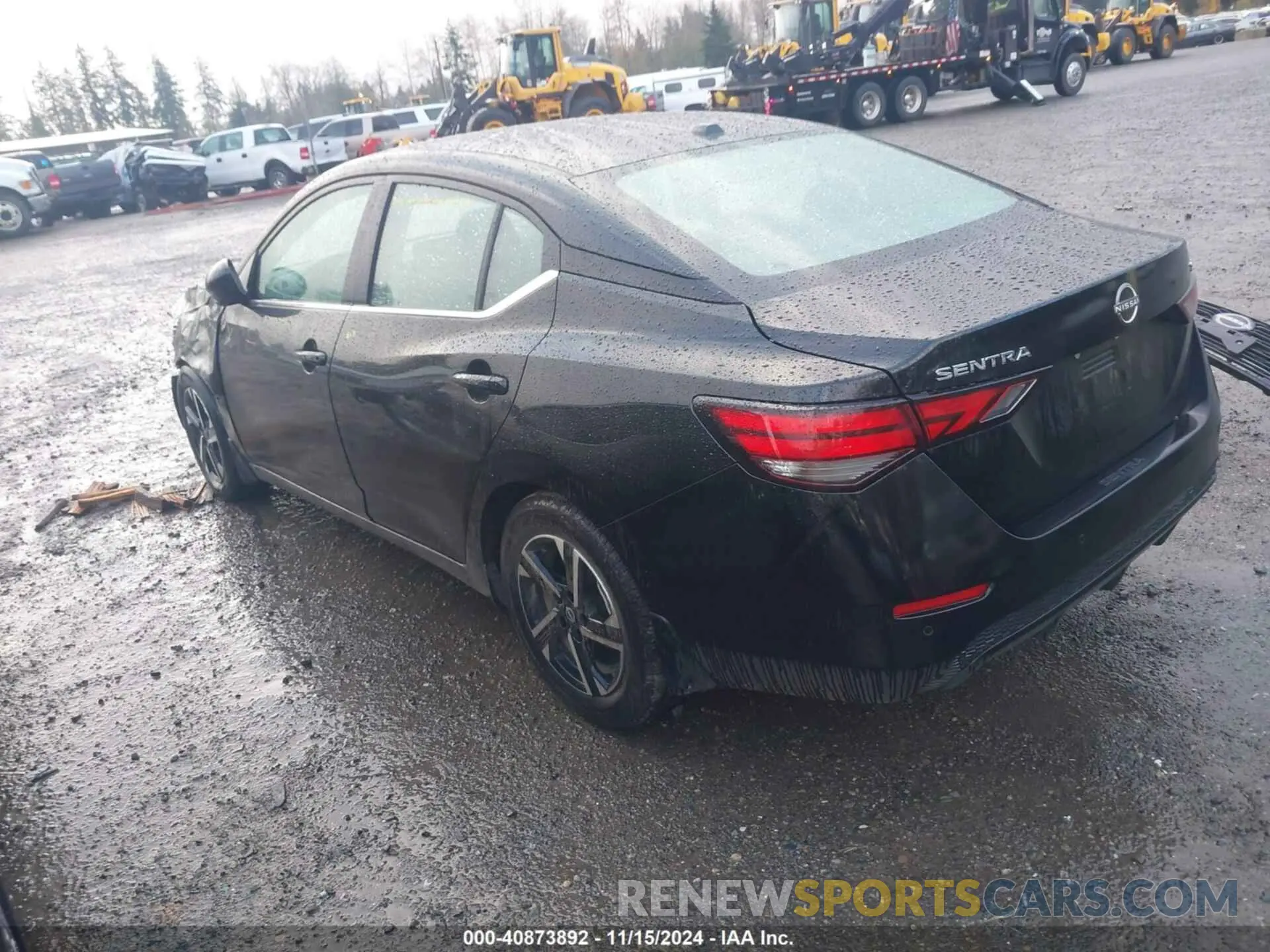 3 fotografías del automóvil dañado 3N1AB8CV7RY230841 NISSAN SENTRA 2024