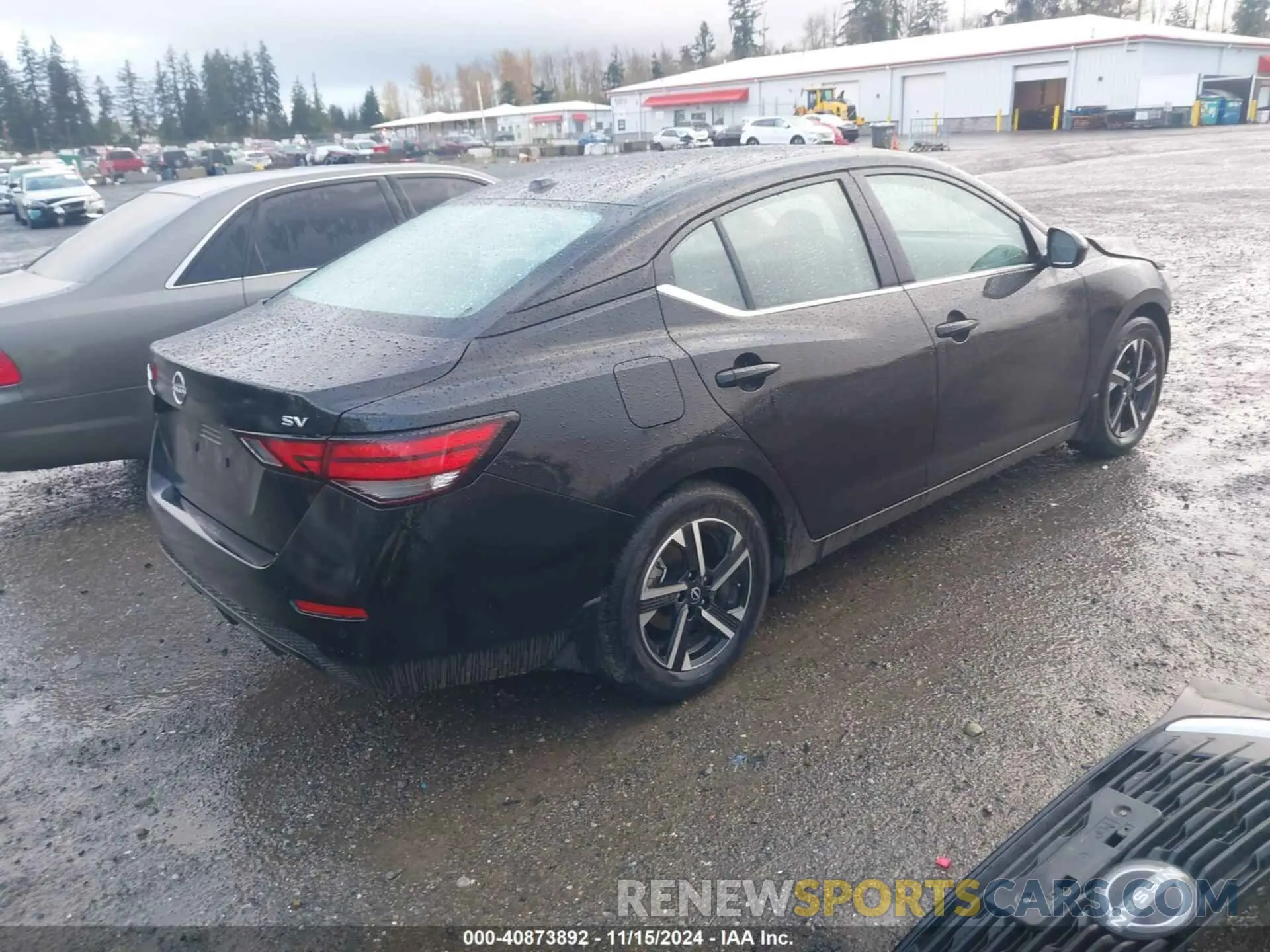 4 fotografías del automóvil dañado 3N1AB8CV7RY230841 NISSAN SENTRA 2024