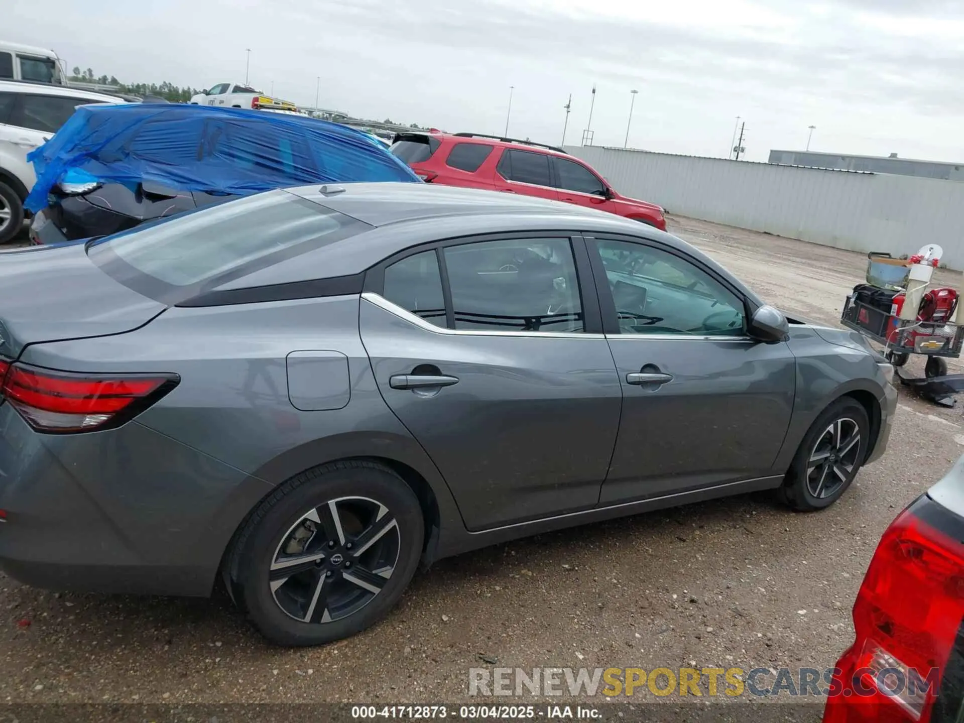 14 fotografías del automóvil dañado 3N1AB8CV7RY253326 NISSAN SENTRA 2024