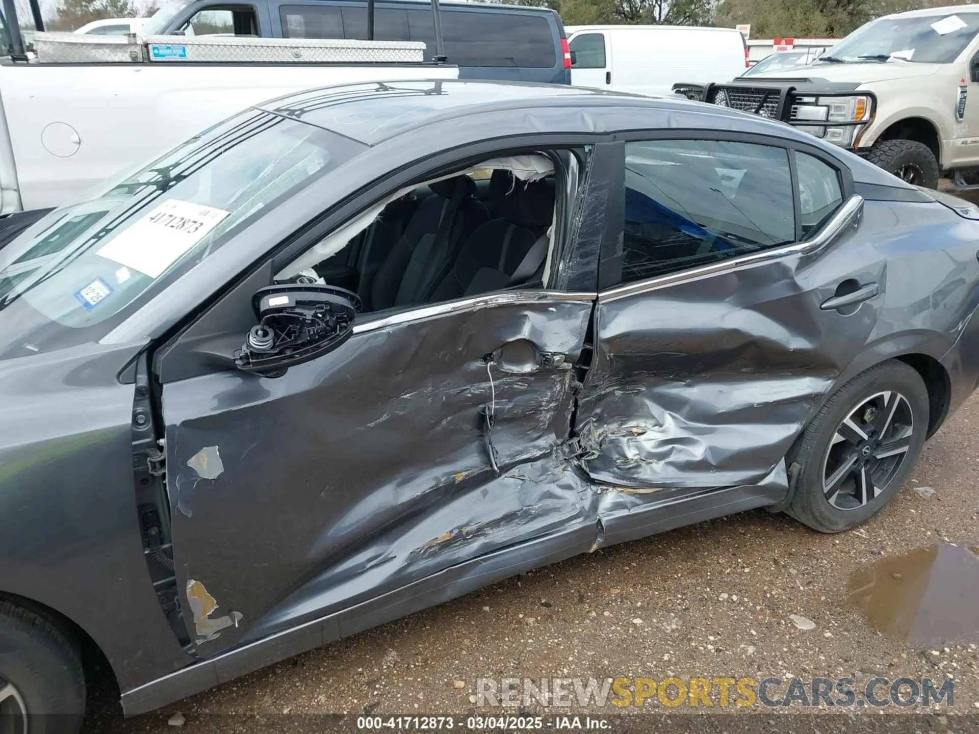 6 fotografías del automóvil dañado 3N1AB8CV7RY253326 NISSAN SENTRA 2024