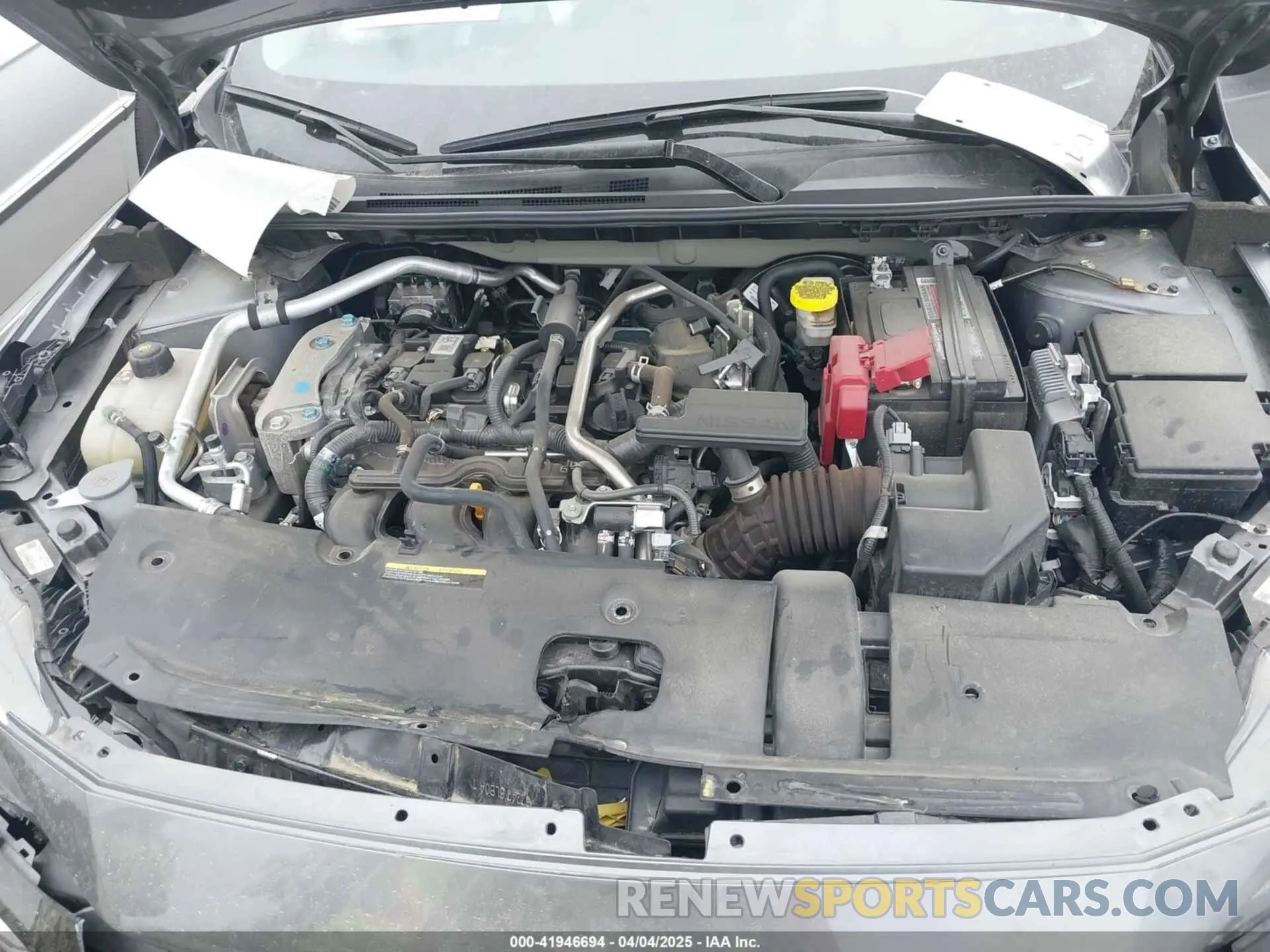 10 fotografías del automóvil dañado 3N1AB8CV7RY257487 NISSAN SENTRA 2024