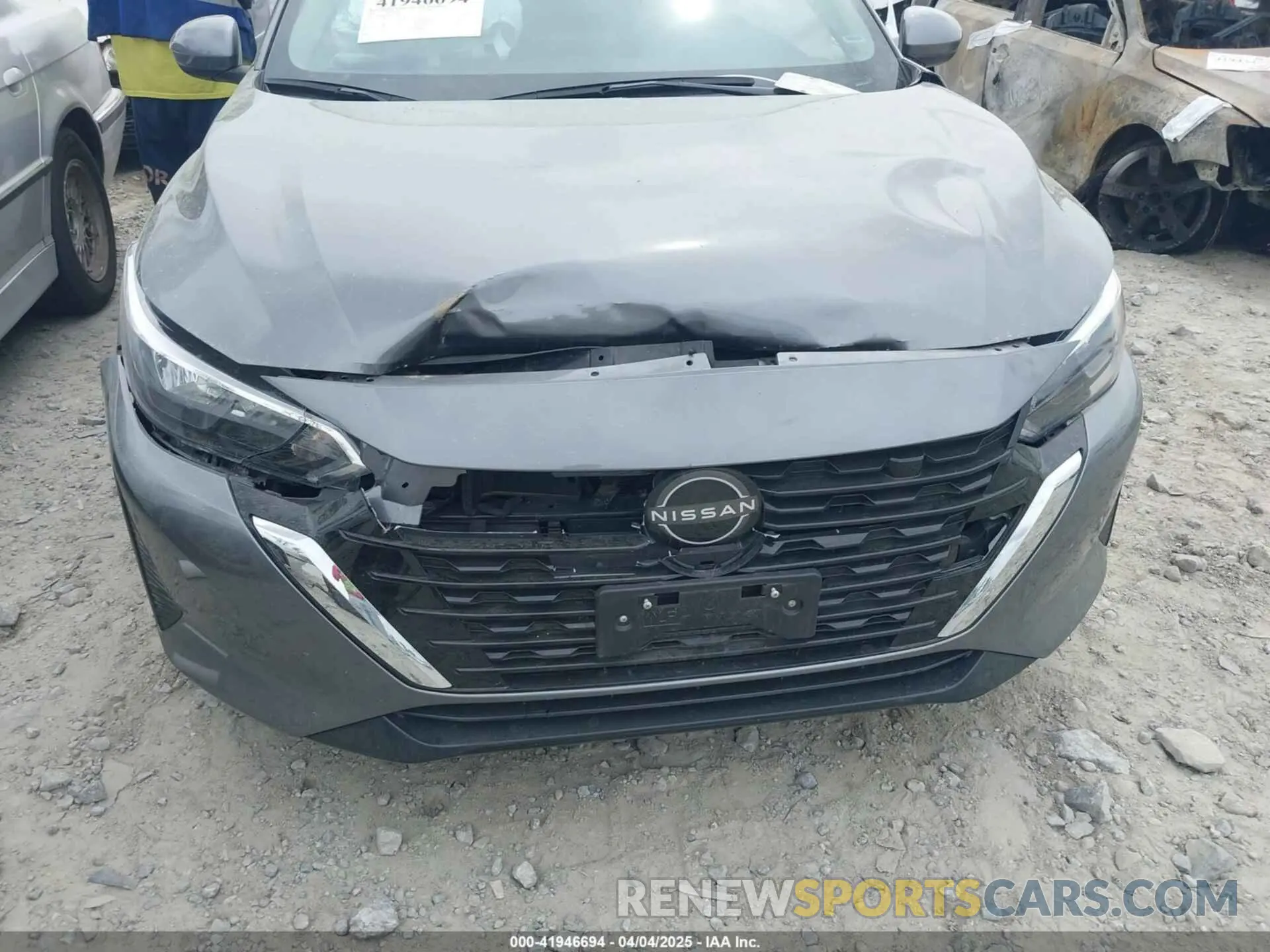 6 fotografías del automóvil dañado 3N1AB8CV7RY257487 NISSAN SENTRA 2024
