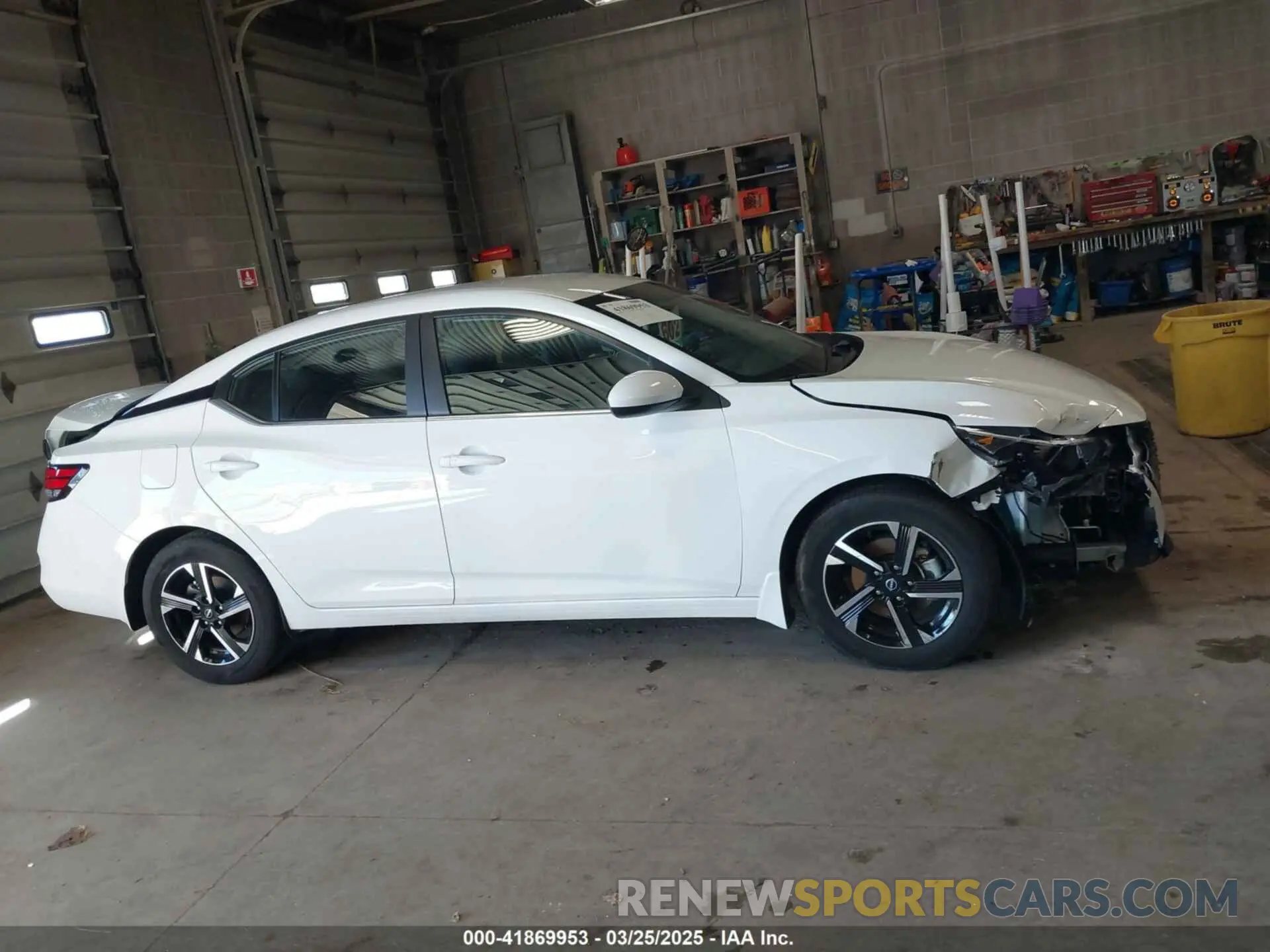 14 fotografías del automóvil dañado 3N1AB8CV7RY264665 NISSAN SENTRA 2024