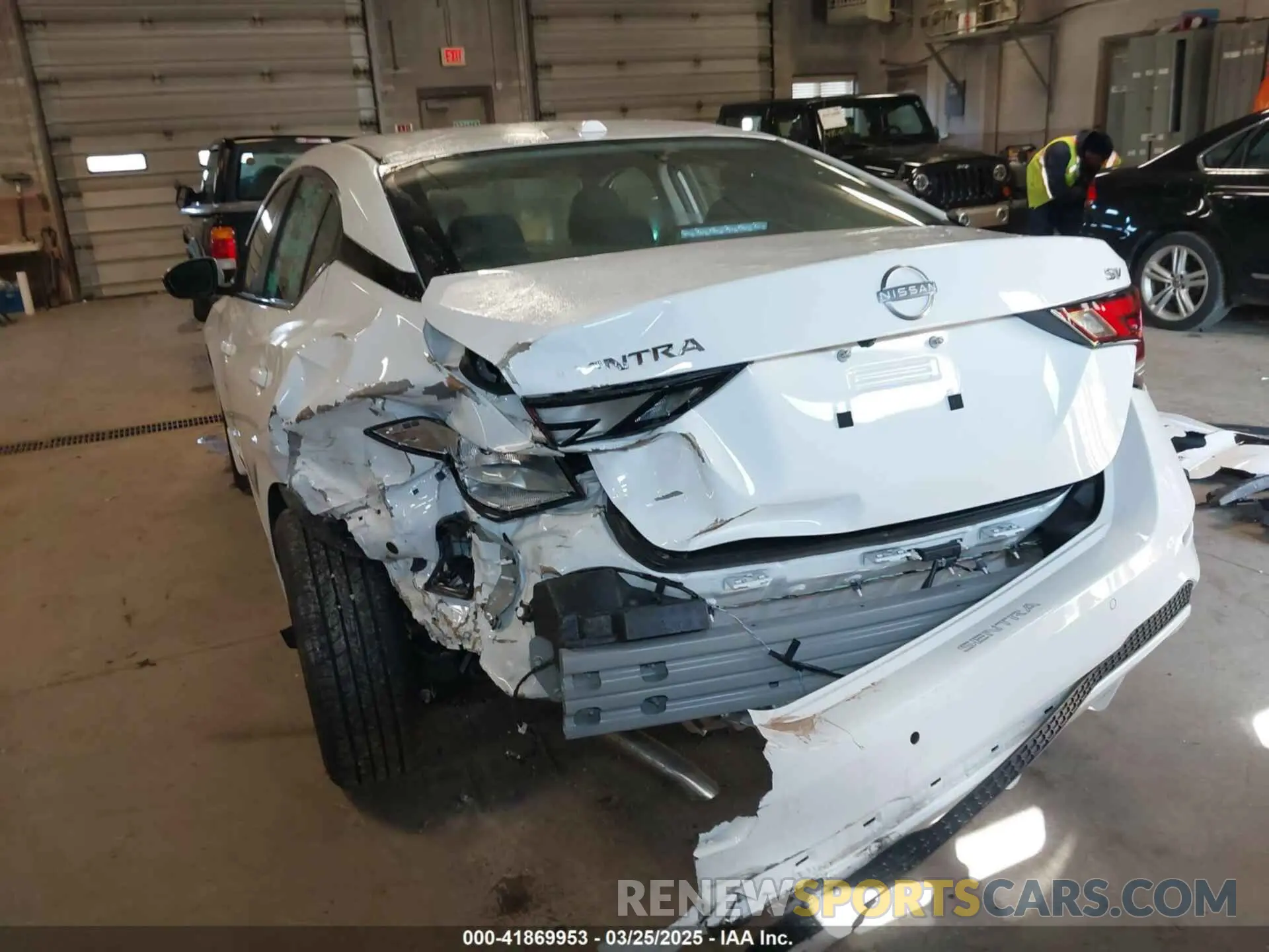 17 fotografías del automóvil dañado 3N1AB8CV7RY264665 NISSAN SENTRA 2024
