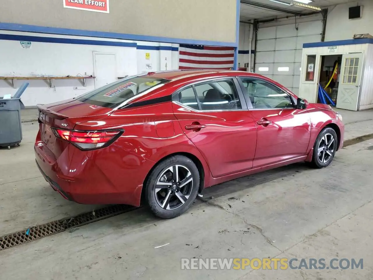 3 fotografías del automóvil dañado 3N1AB8CV7RY277514 NISSAN SENTRA 2024