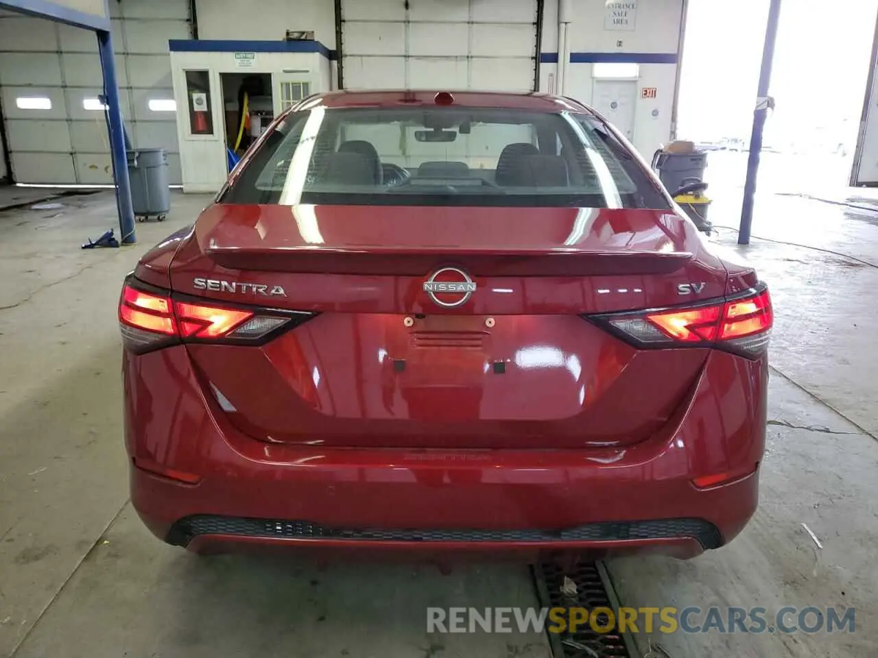 6 fotografías del automóvil dañado 3N1AB8CV7RY277514 NISSAN SENTRA 2024