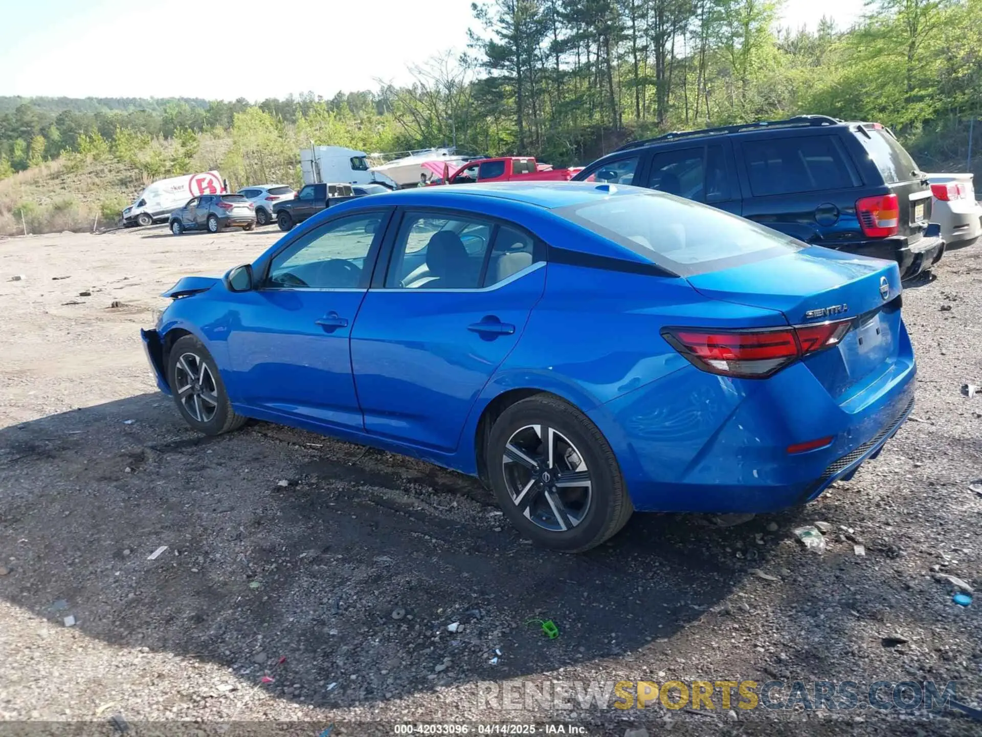 14 fotografías del automóvil dañado 3N1AB8CV7RY281658 NISSAN SENTRA 2024