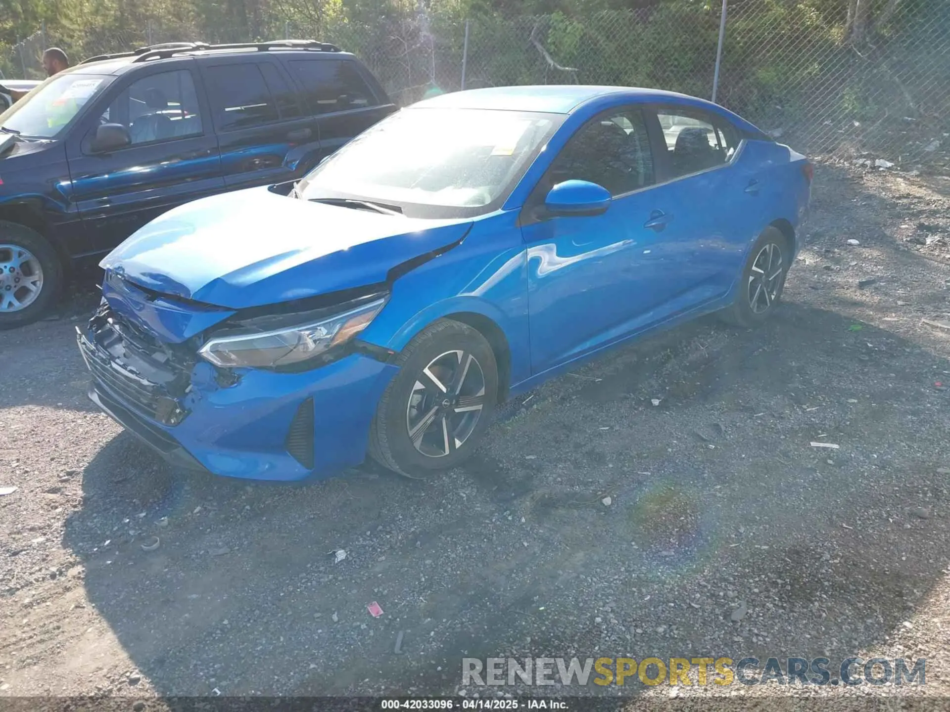 2 fotografías del automóvil dañado 3N1AB8CV7RY281658 NISSAN SENTRA 2024