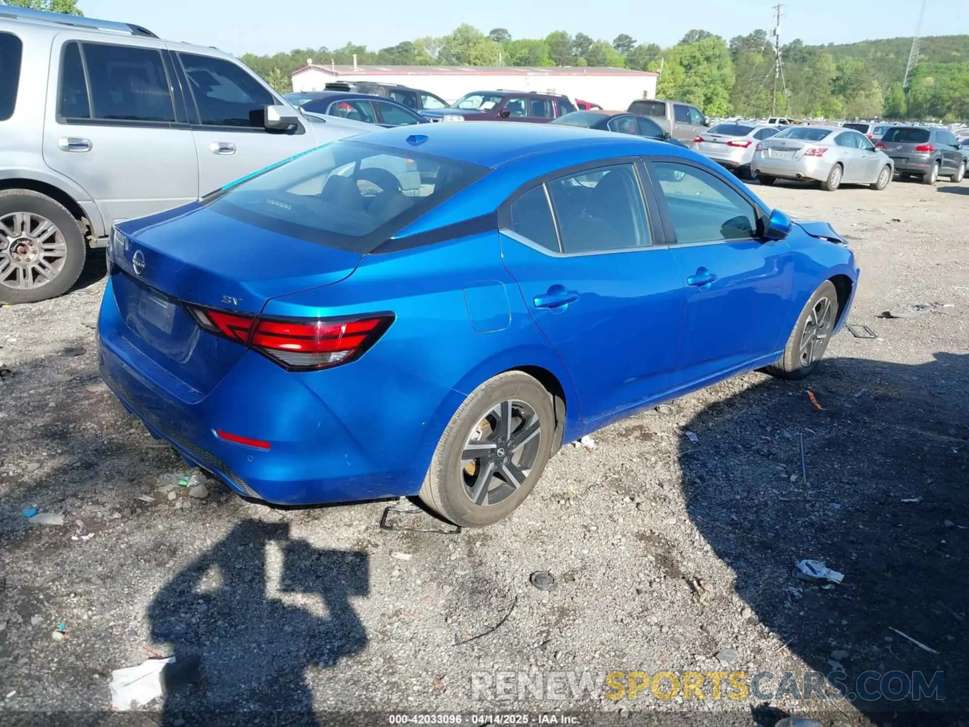 4 fotografías del automóvil dañado 3N1AB8CV7RY281658 NISSAN SENTRA 2024