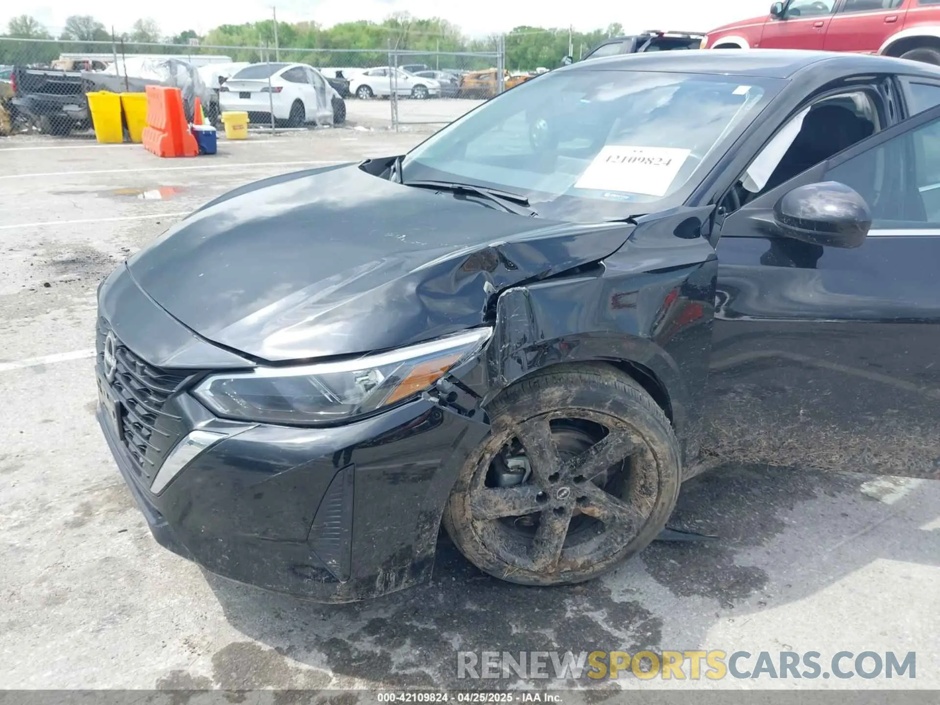 6 fotografías del automóvil dañado 3N1AB8CV7RY284849 NISSAN SENTRA 2024