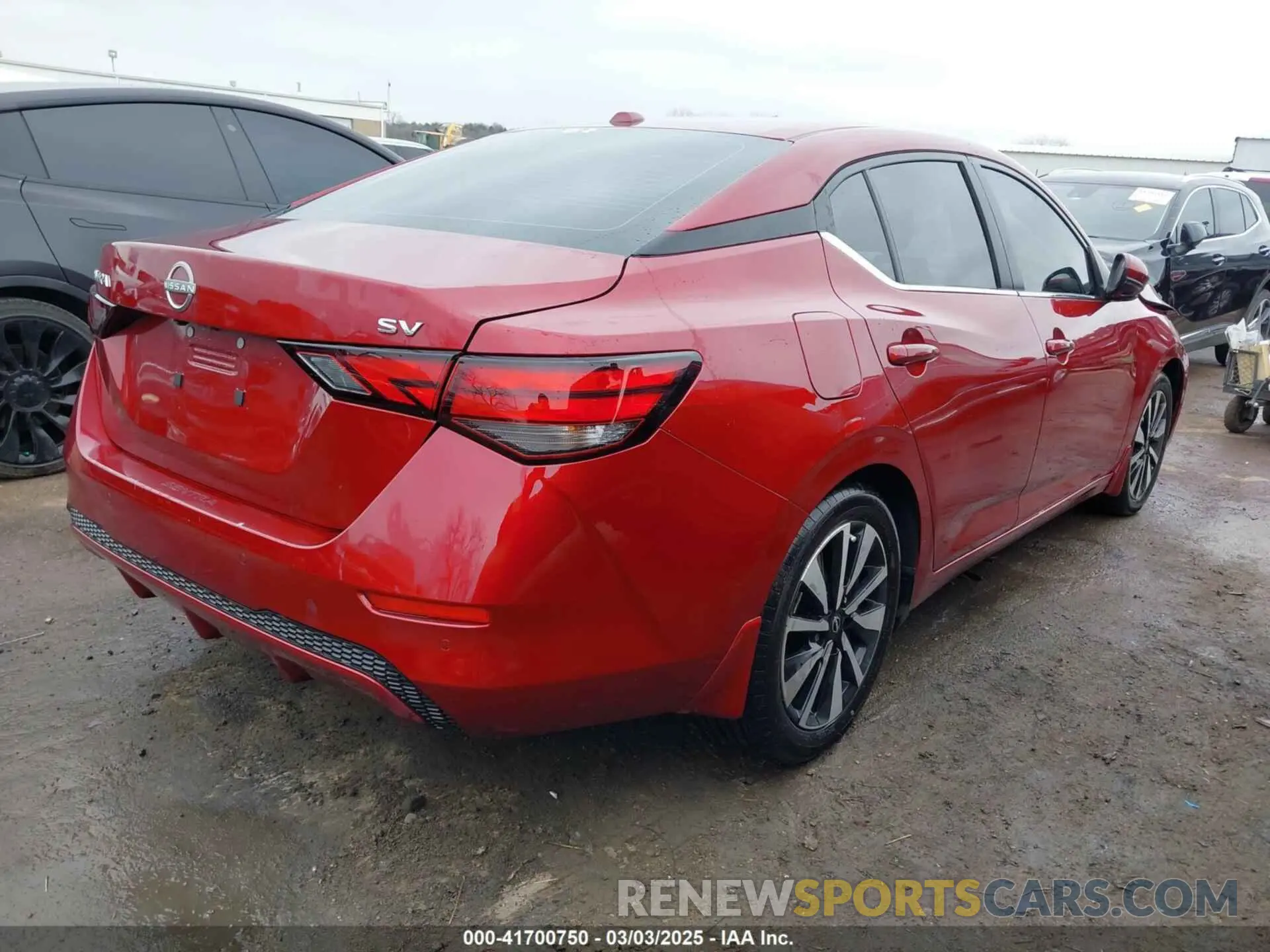 4 fotografías del automóvil dañado 3N1AB8CV7RY298315 NISSAN SENTRA 2024