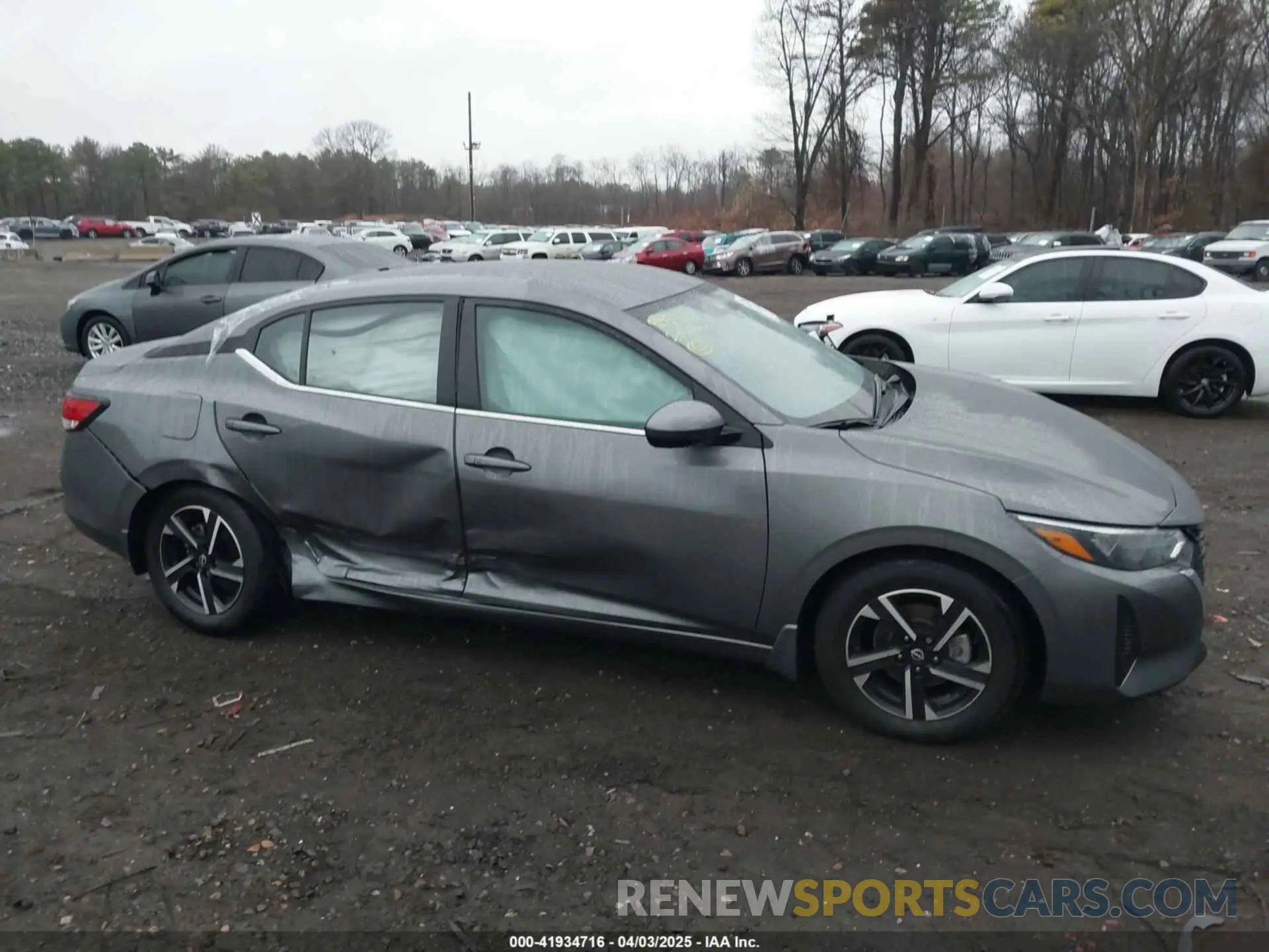13 fotografías del automóvil dañado 3N1AB8CV7RY316148 NISSAN SENTRA 2024
