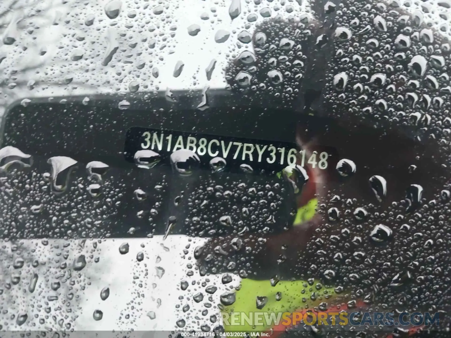 17 fotografías del automóvil dañado 3N1AB8CV7RY316148 NISSAN SENTRA 2024
