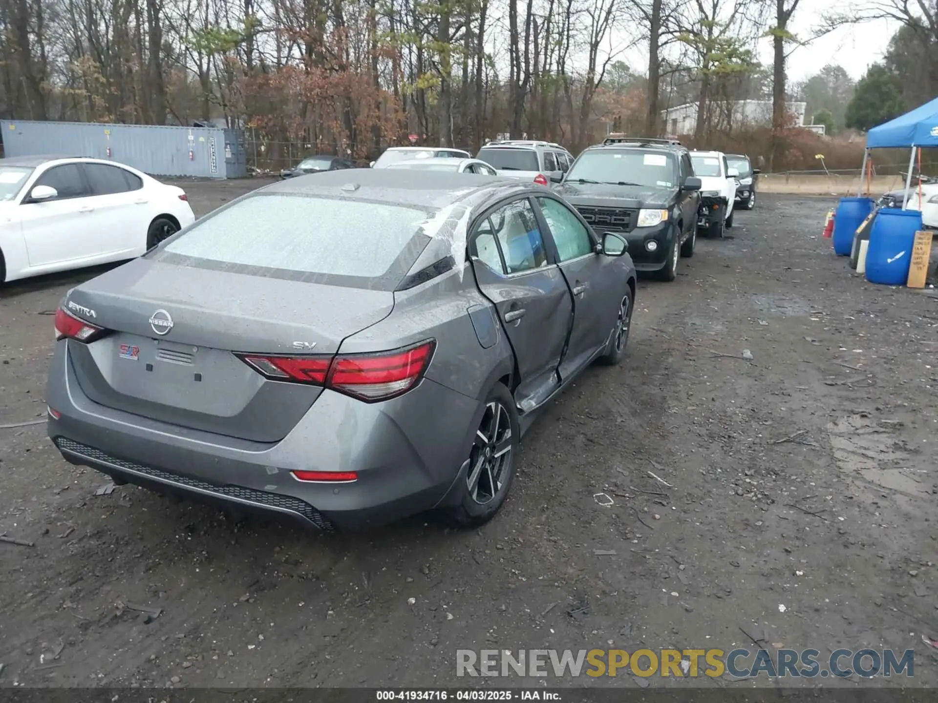 4 fotografías del automóvil dañado 3N1AB8CV7RY316148 NISSAN SENTRA 2024