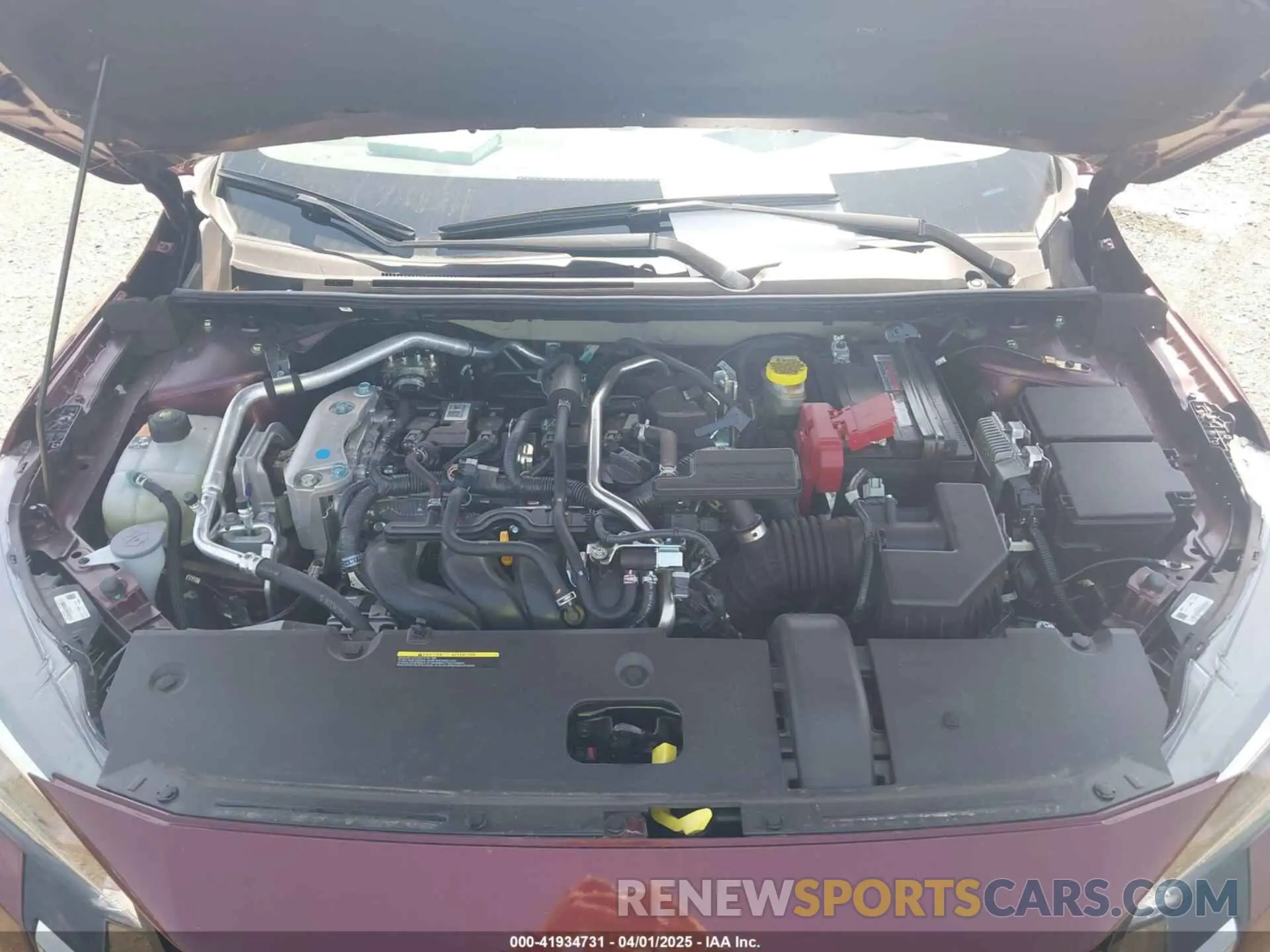10 fotografías del automóvil dañado 3N1AB8CV7RY318868 NISSAN SENTRA 2024