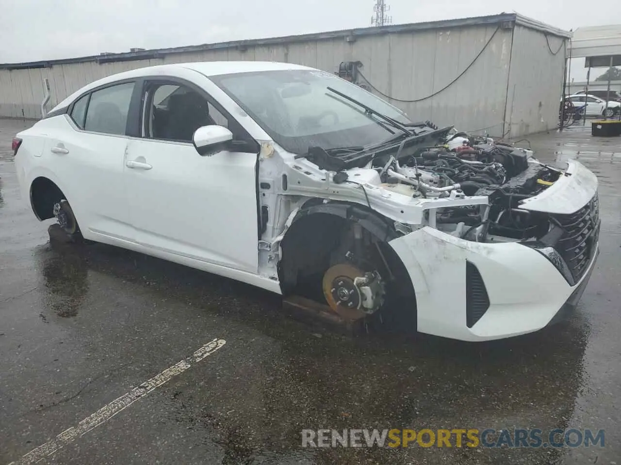 4 fotografías del automóvil dañado 3N1AB8CV7RY337291 NISSAN SENTRA 2024