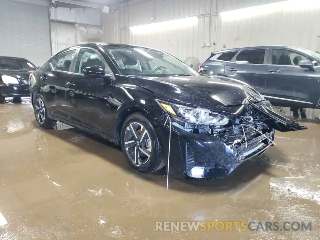 4 fotografías del automóvil dañado 3N1AB8CV7RY341602 NISSAN SENTRA 2024