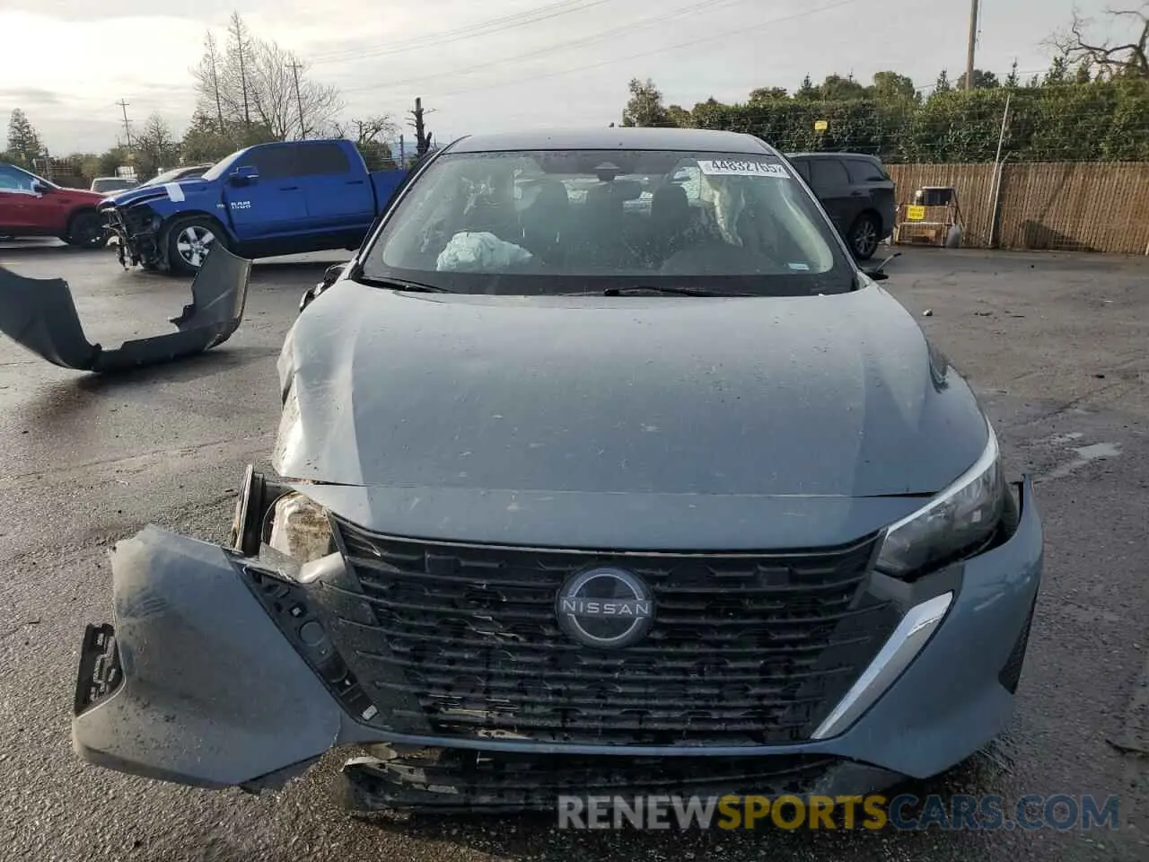 5 fotografías del automóvil dañado 3N1AB8CV7RY350719 NISSAN SENTRA 2024