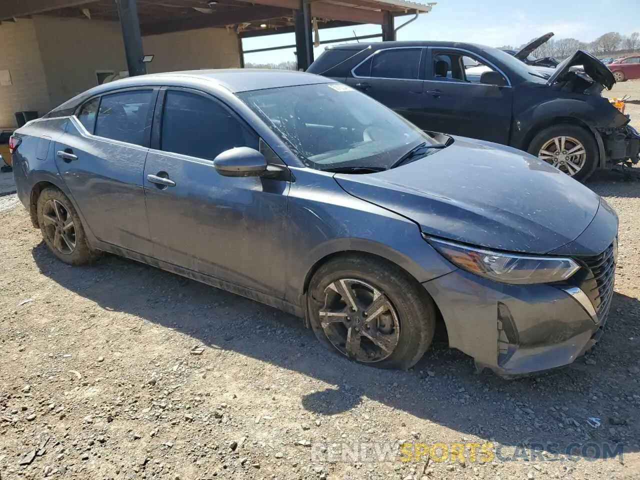 4 fotografías del automóvil dañado 3N1AB8CV7RY355726 NISSAN SENTRA 2024