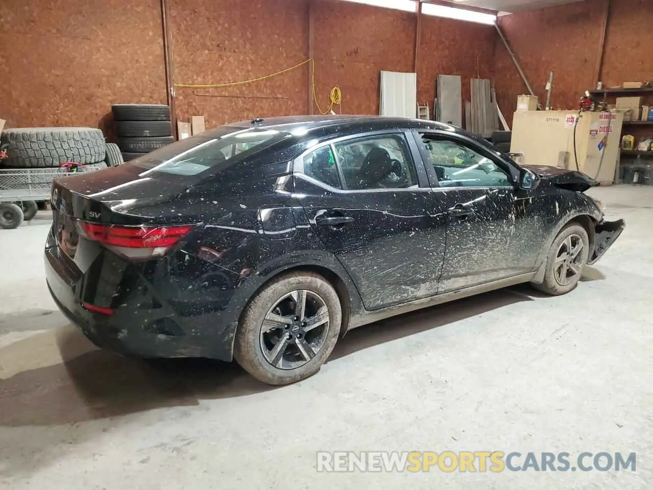 3 fotografías del automóvil dañado 3N1AB8CV8RY207939 NISSAN SENTRA 2024