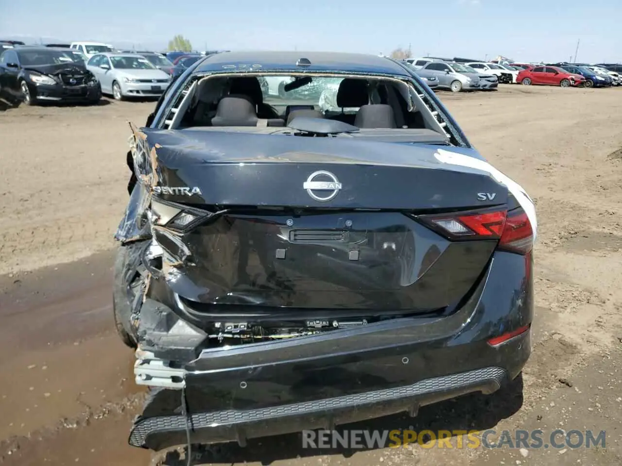 6 fotografías del automóvil dañado 3N1AB8CV8RY217581 NISSAN SENTRA 2024
