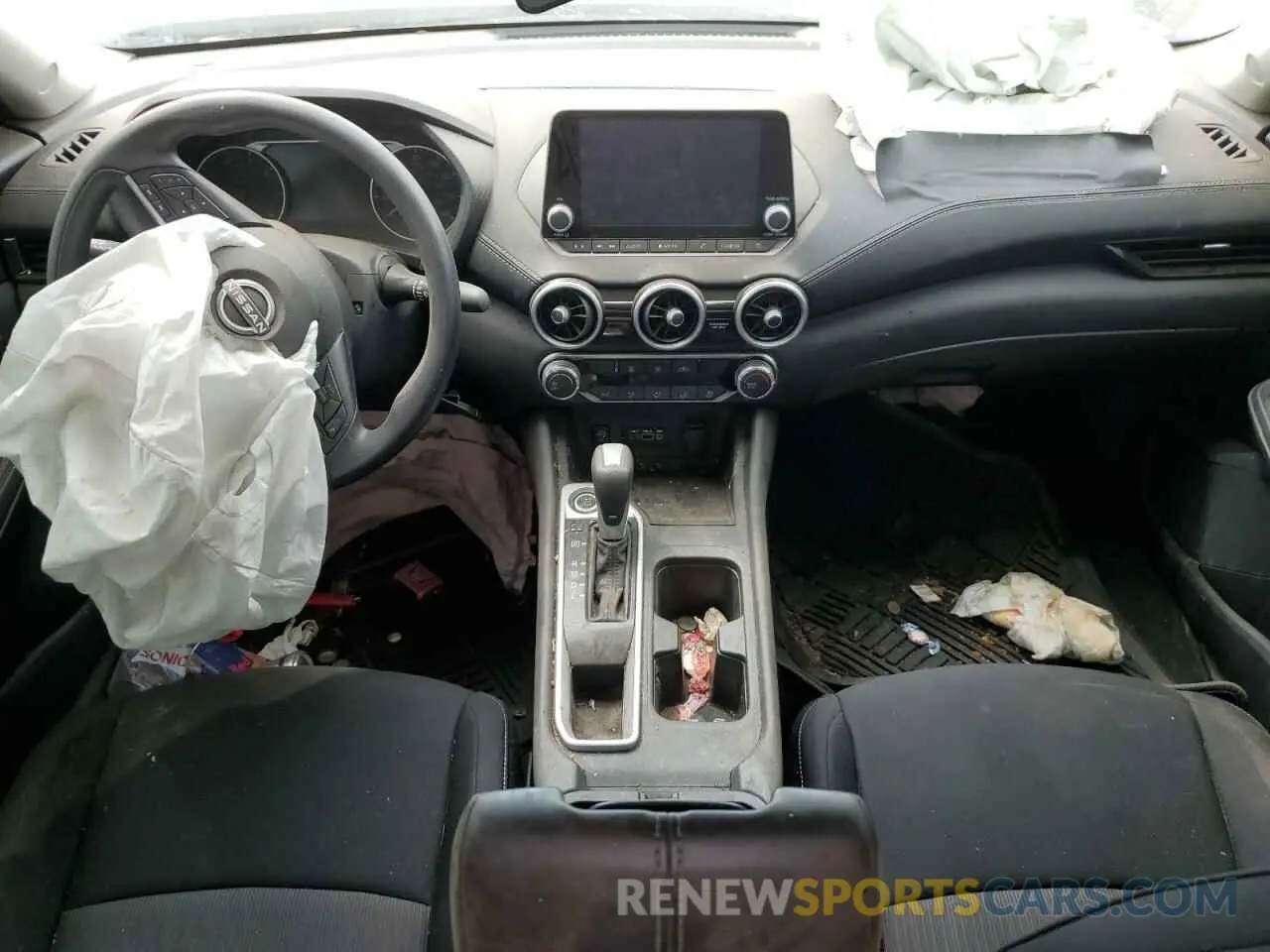 8 fotografías del automóvil dañado 3N1AB8CV8RY217581 NISSAN SENTRA 2024