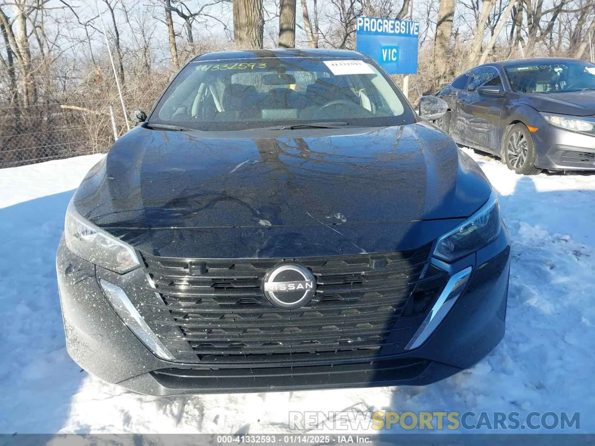 12 fotografías del automóvil dañado 3N1AB8CV8RY253013 NISSAN SENTRA 2024