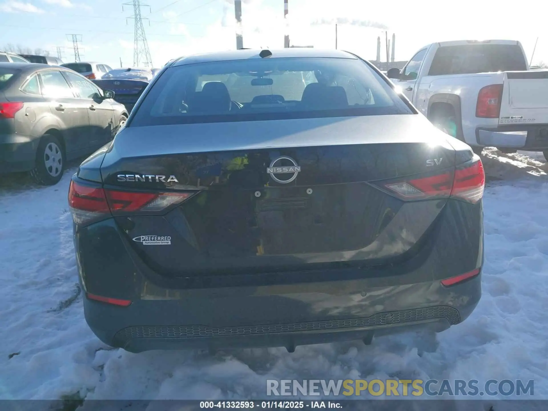 16 fotografías del automóvil dañado 3N1AB8CV8RY253013 NISSAN SENTRA 2024