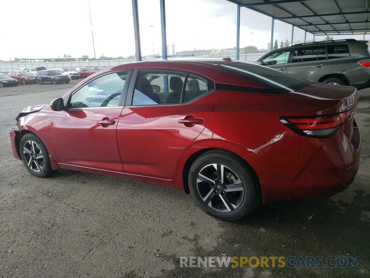 2 fotografías del automóvil dañado 3N1AB8CV8RY256378 NISSAN SENTRA 2024